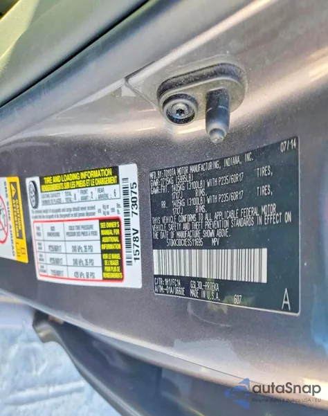 2014 Toyota Sienna Le from USA, damaged, VIN 5TDKK3DCXES511695